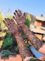 Bridal Mehendi Package 2 (Upto Elbow on Hand and Upto Ankle on Leg) - Image 6